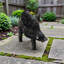 Statue de jardin en résine simulée, décoration intérieure et extérieure