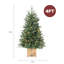 Luxury 123 H Pre-lit Christmas Tree