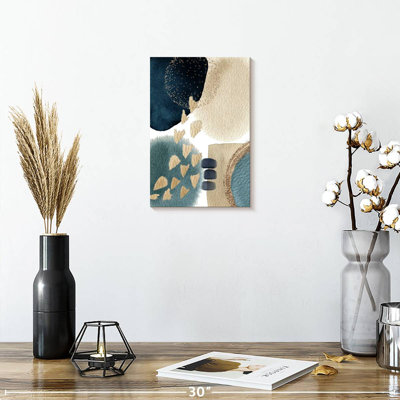 Avery, beauté bleue abstraite I