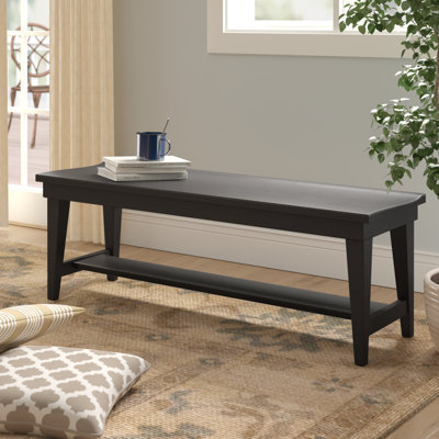 Hendry Wood Dining Bench by Lark Manor