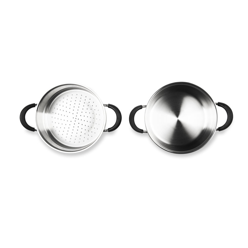 Excelsa Smart Cuisine 4L Steel Pot Set