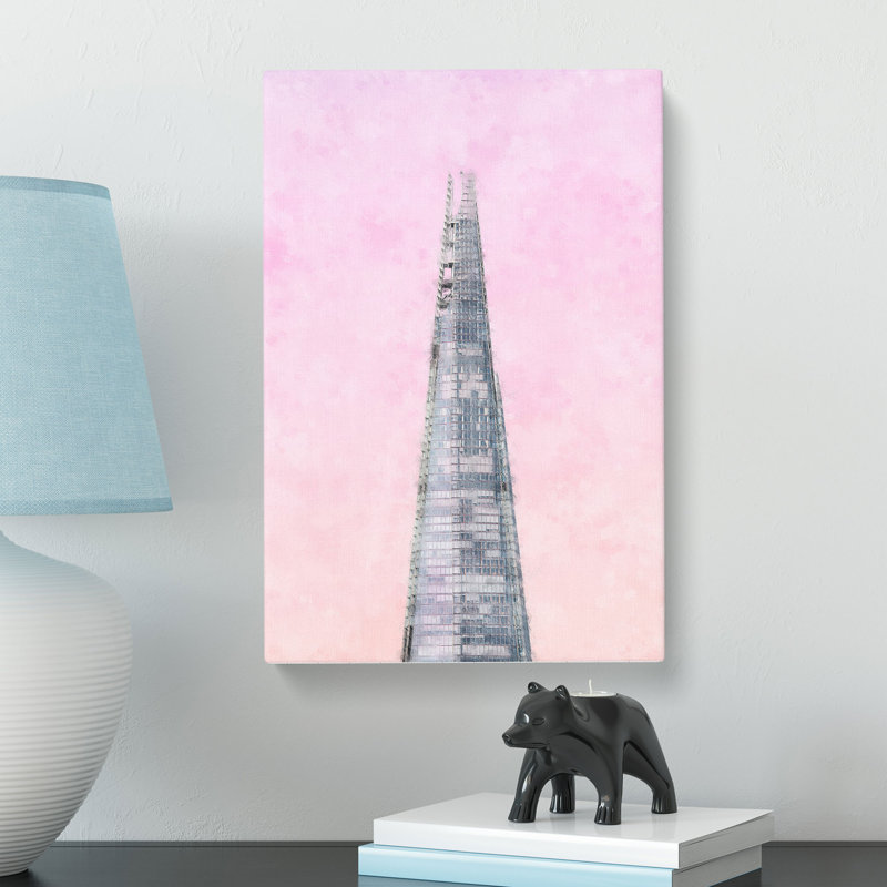 The Shard Building In London - Wrapped Canvas, 76cm H x 50cm W x 3cm D
