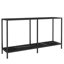 Hannmeike Glass Top Console Table-443084631-443084628