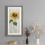 Tournesol en automne II - peinture sur toile encadrée-1146757107