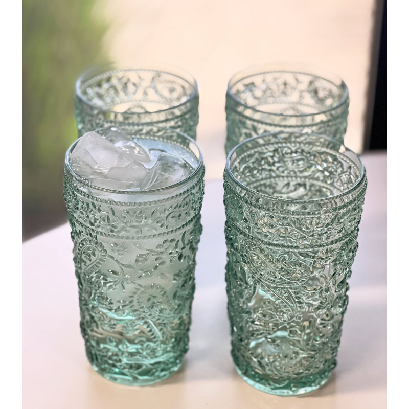 Verre à boire en acrylique Lola, 17 oz, Vert