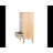 Raenada Natural 5-Drawer Cane Chest