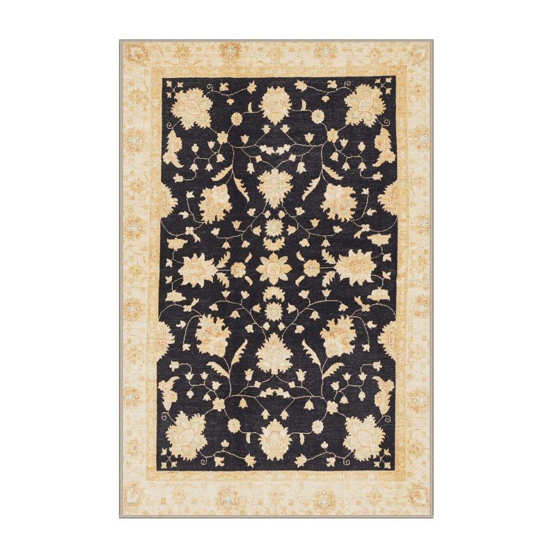Cidnie Abstract Indoor Rug, Rectangle 5' x 8'