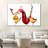 " Splashing Wine Canvas Print "-1864882286