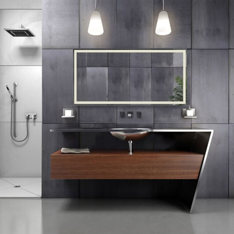 Abbotsford Flat Wall Mirror, 60" x 36"