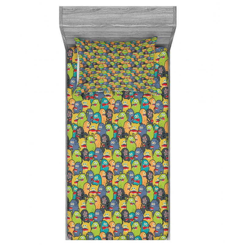 Microfiber Sheet Set, Twin XL Sheet Set with Fitted Sheet