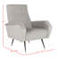 Fauteuil 27,5 po en velours capitonné-23514798
