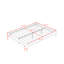 Base de lit plateforme avec support en métal-1025111092-1025111093