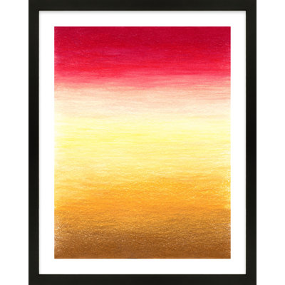 Tie-Dye Sunset Painting by Katy Montica
