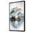 Black Floater Framed