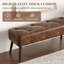 Banc rembourré en similicuir Lillyanna-362420674