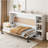 Murphy Bed With Bookshelf, -224443852-224443850