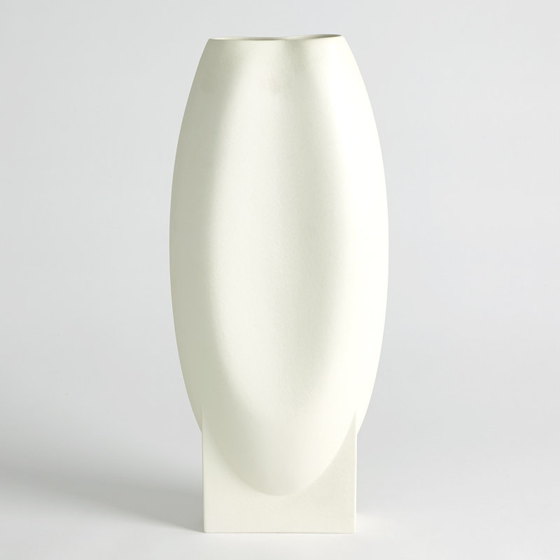 Orpheus Vase-Lg, 18", White