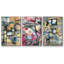 «Memory Screen I», reproduction sur toile 3 pièces-91891369-91891368