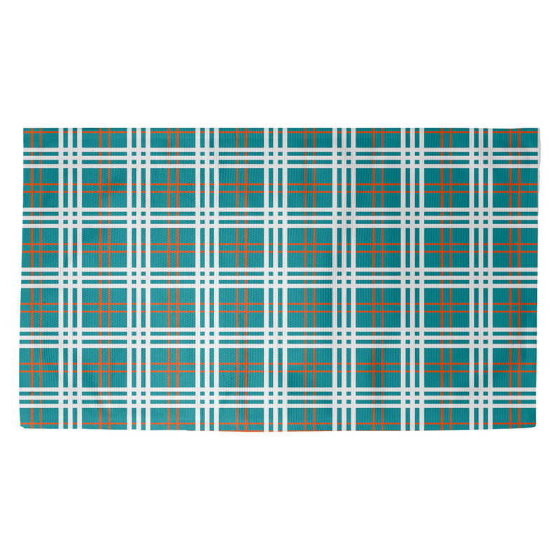 Plaid Indoor Rug, Rectangle 2' x 3'