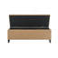 Banc de rangement avec repose-pieds et charnière à fermeture sécuritaire-215258669-215258675
