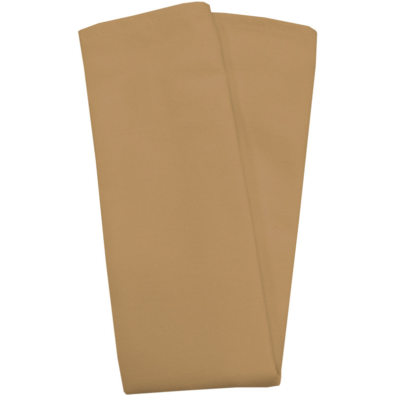 Polyester Square Napkin, 20" W x 20" L, Black