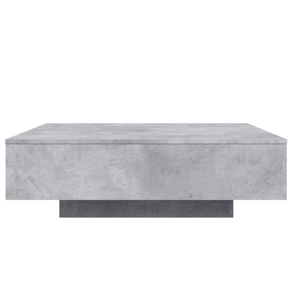Vidaxl (Concrete Grey, 100 X 100 X 31 Cm) Coffee Table Hallway Accent Side Table Sofa End Table Engineered Wood - Image 2