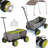 Eco with Multipurpose Utility Easy Fold Garden Carts