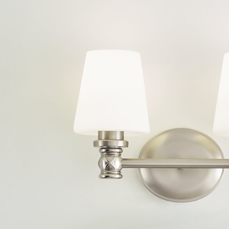 Xavierre 2 - Light Vanity Light, Satin Nickel