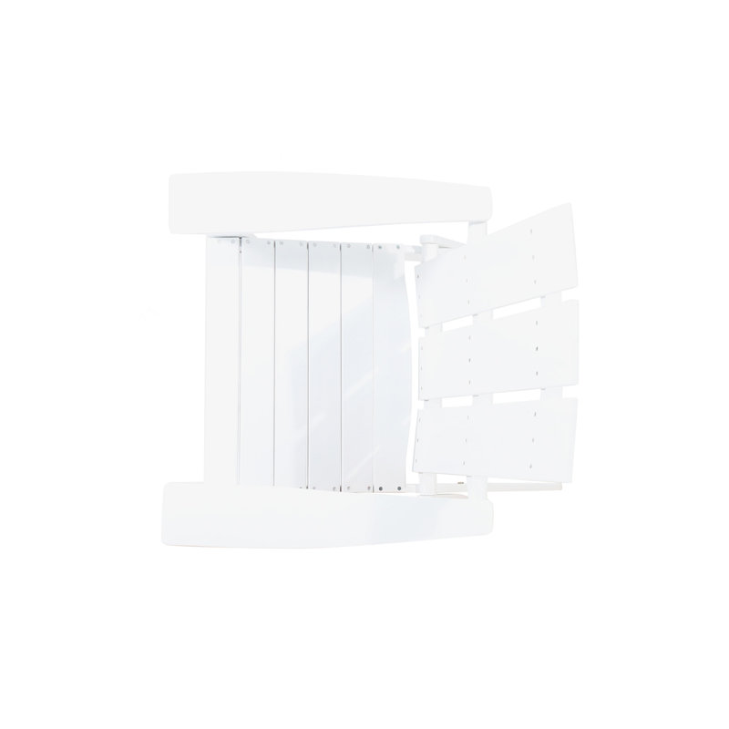Foldable Adirondack Chair, White