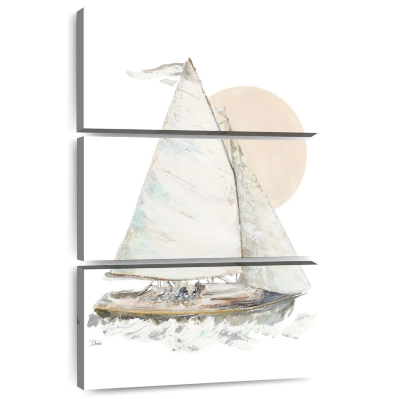 Aletra Quiet Sailboat I, 74'' H x 48'' W