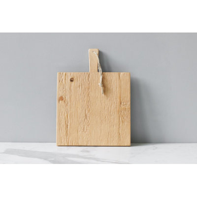 Square Pine Charcuterie Board, Small