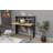 Traudel Writing Desk With Wall Shelf-364648057