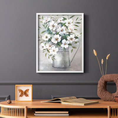 Cadeaux du printemps II, reproduction encadrée - bois massif