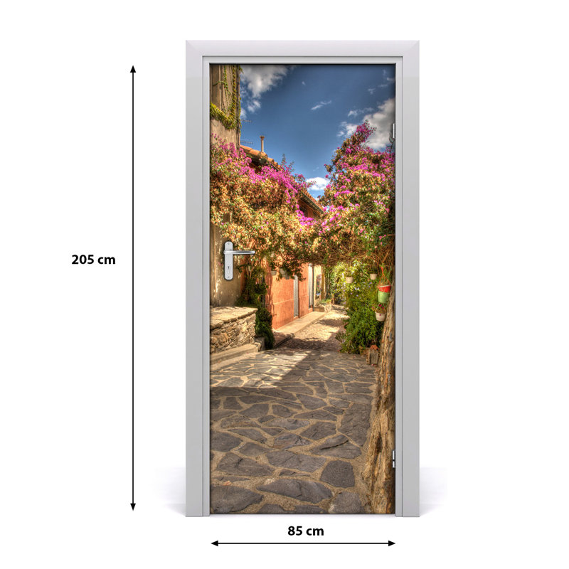 French S Streets Door Decal