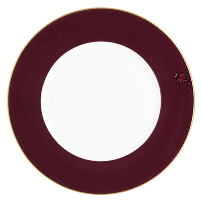 Bone China No Pattern Charger
