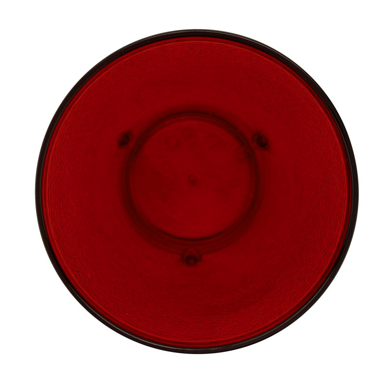 GET Gobelets de restaurant en plastique robustes, 32 onces, Coca-Cola transparent (paquet de 72), 32 oz, Rouge