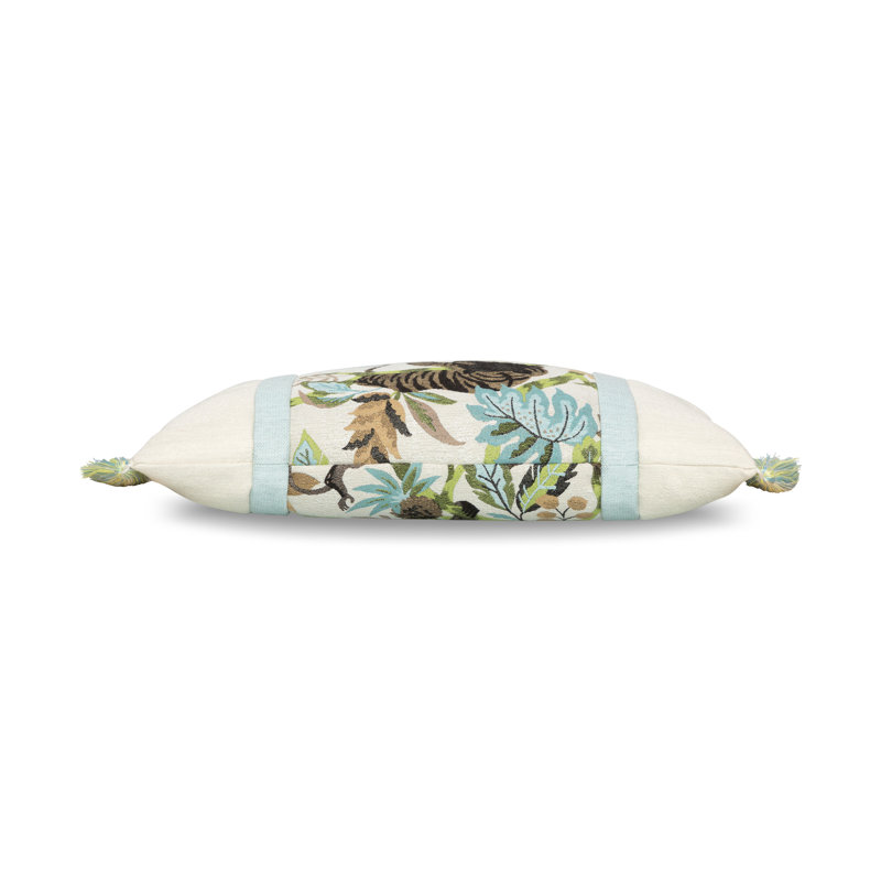 Monteverde Lumbar Outdoor Rectangle Sunbrella® Pillow Cover & Insert