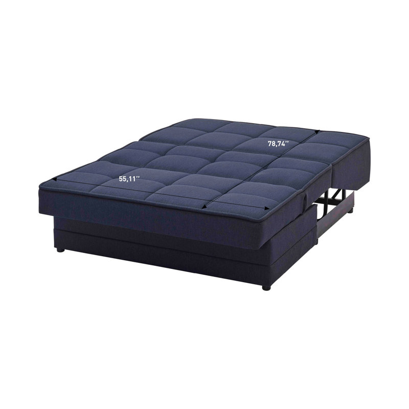 Causeuse convertible avec rangement PrimeNest Space Collection, Marine