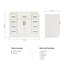 42" Single Bathroom Vanity Base only-680773302