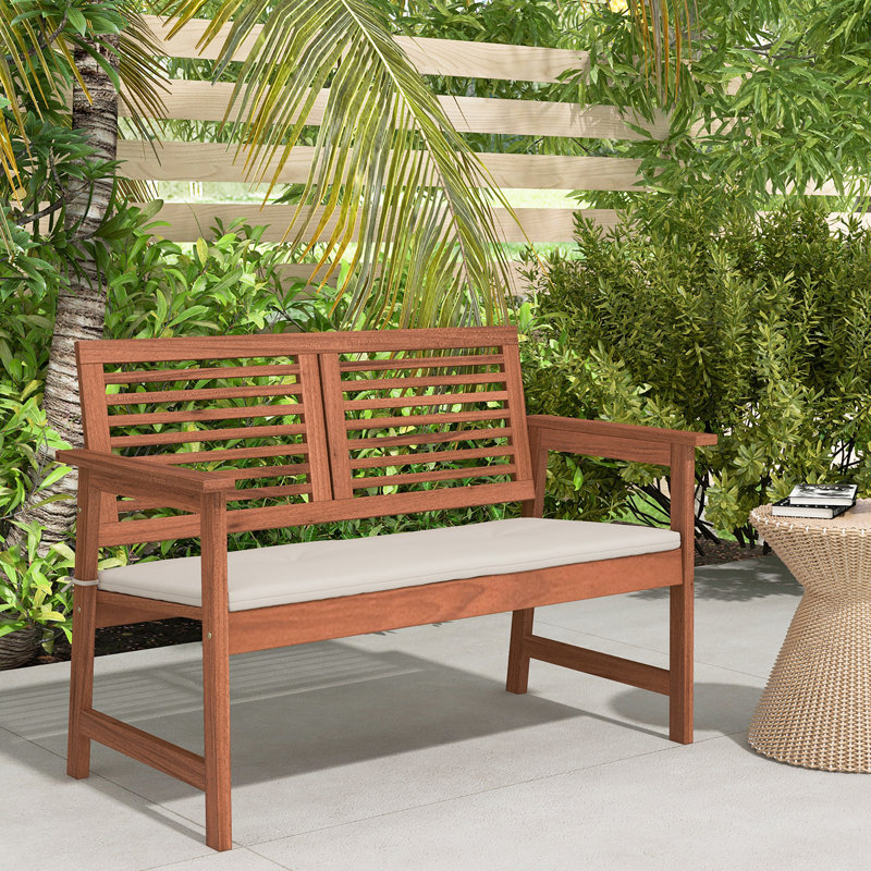 Banc de jardin en bois Nedaa