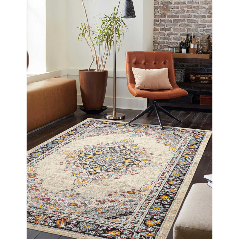 Lea Ivory Rug 5'0" x 8'0", Rectangle 5' x 8'