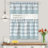 Woven Trends Guydra Tier and Valance Window Curtain Set-884701786-852661335