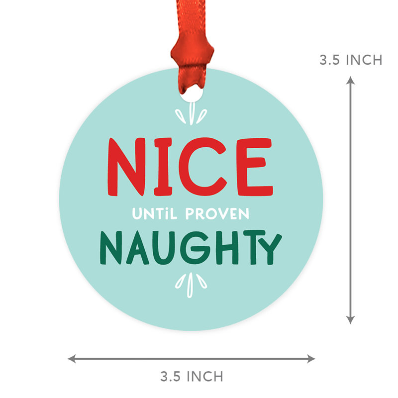 Ornement rigolo de Noël, Oui
