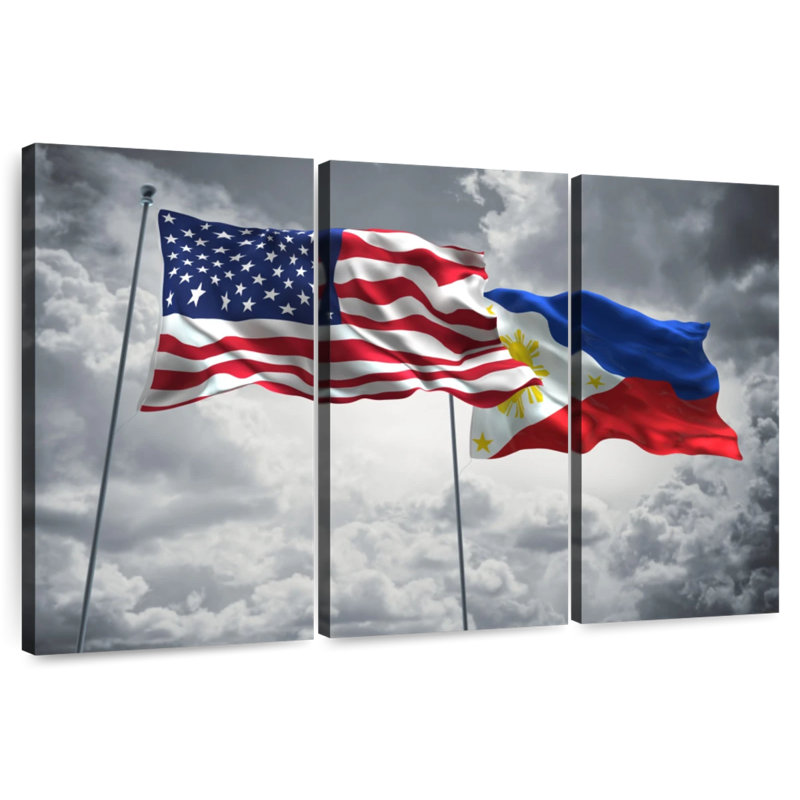 Borges USA And Philippine Borges, 36" H x 57" W