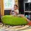 4 pi Fauteuil à billes et coussin anti-chute Cocoon Kids - Microsuède-4428155
