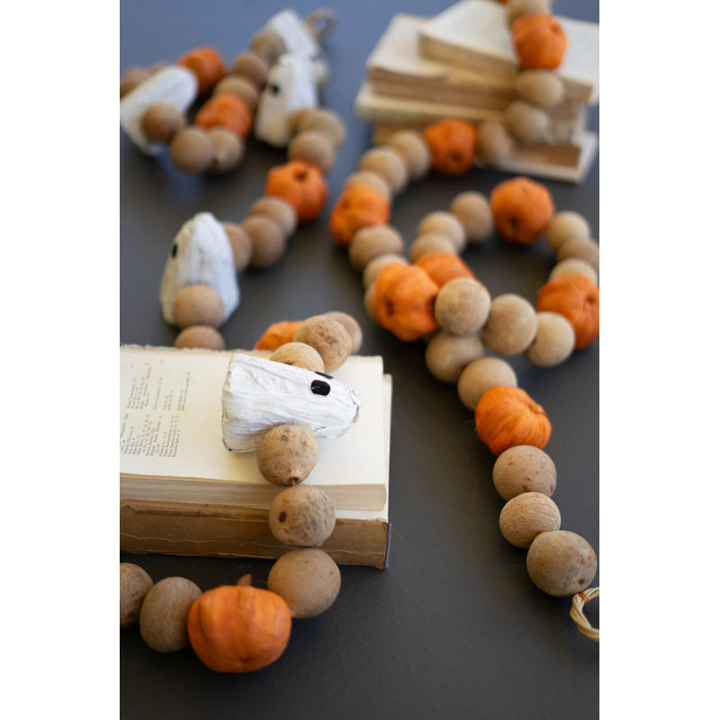 Ensemble de 2 citrouilles et courges d'Halloween Kalalou