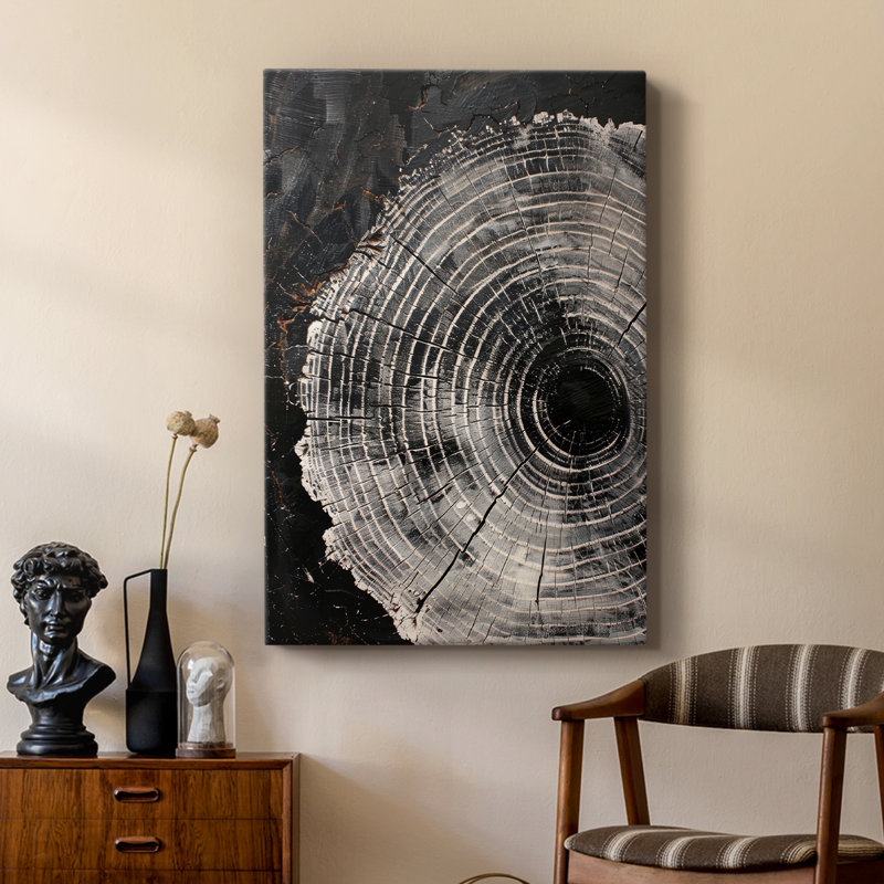 ABSTRACT Series CCIV - Gallery Cavas sur mesure, H 18 po x l 12 po