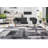 Alban Abstract Shag Charcoal Area Rug-139167302