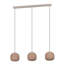 Carbondale 3 - Light Satin Kitchen Island Pendant
