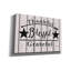 «Blessed Thankful Grateful» par Linda Spivey, art textuel sur toile tendue-745746178